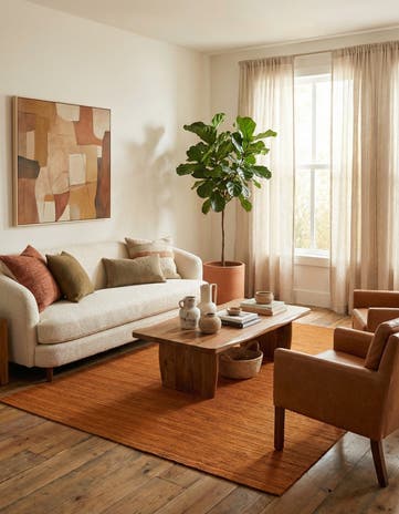 5' 10 x 8' 1 Hand Woven Kilim Modern Wool Rug
