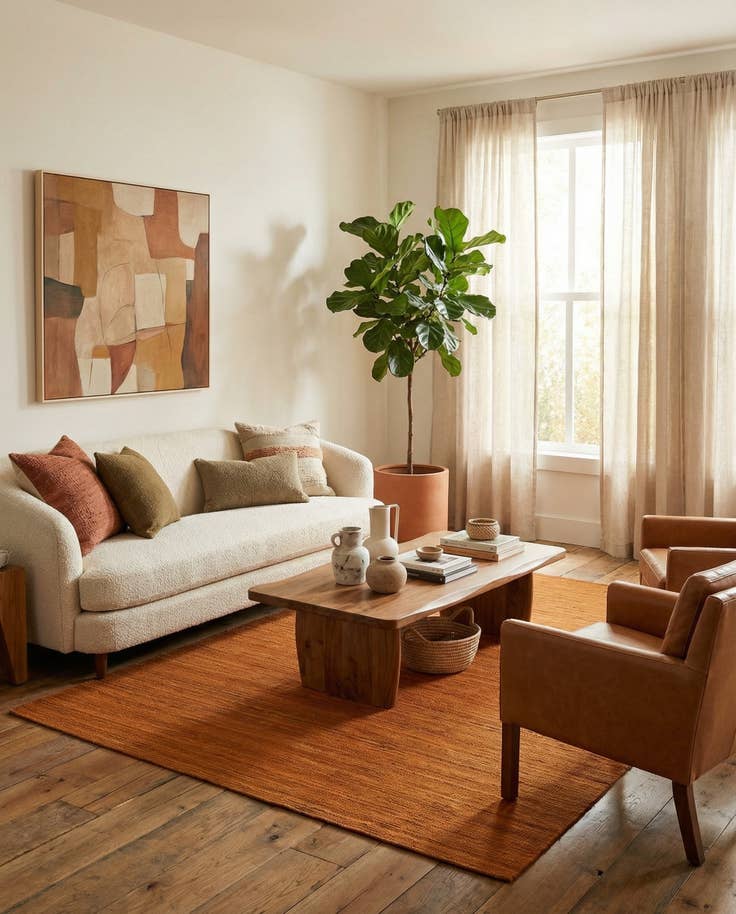 Detail image of 5' 10 x 8' 1 Hand Woven Kilim Modern Wool Rug