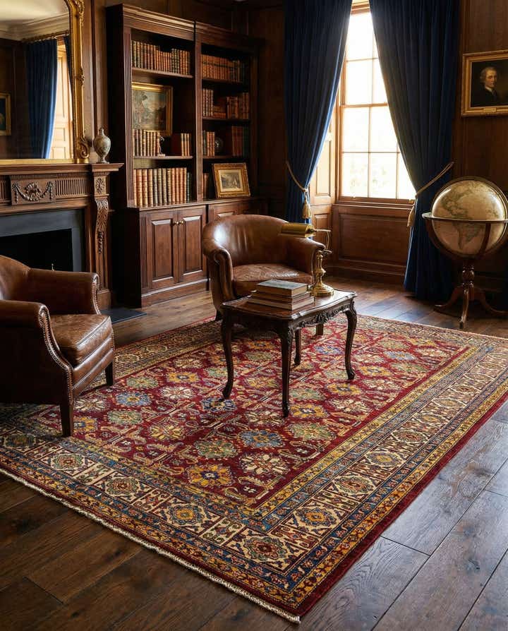 6' x 8' 11 Kazak Wool Rug