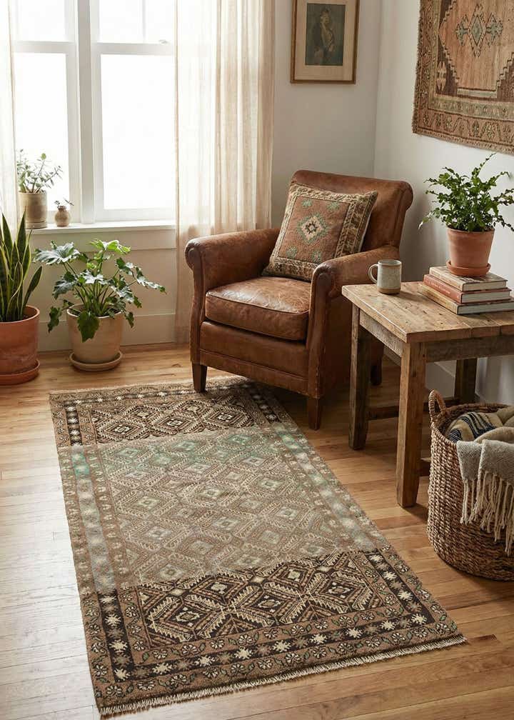 2' 11 x 5' 2 Balouch Rug