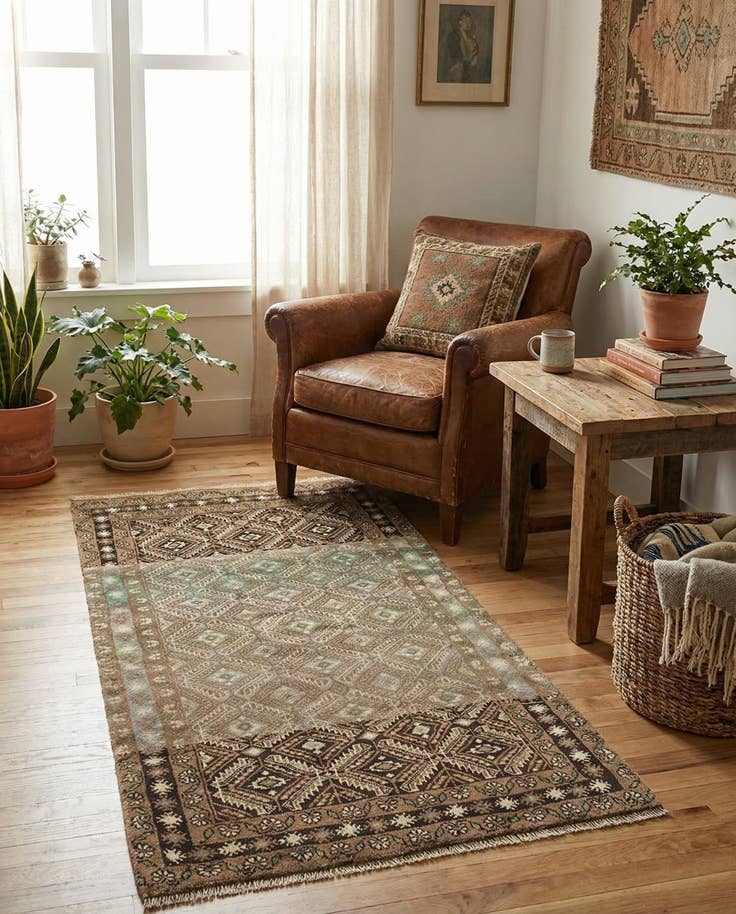 Detail image of 2' 11 x 5' 2 Balouch Rug