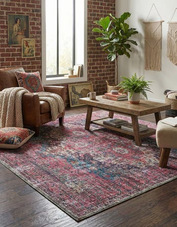 Washable Mangata Square Rug