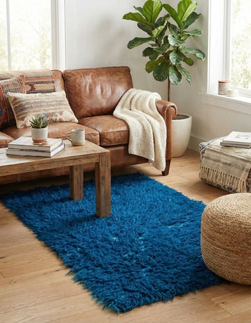 3' x 5' 3 Hand Knotted Moroccan Wool Rug