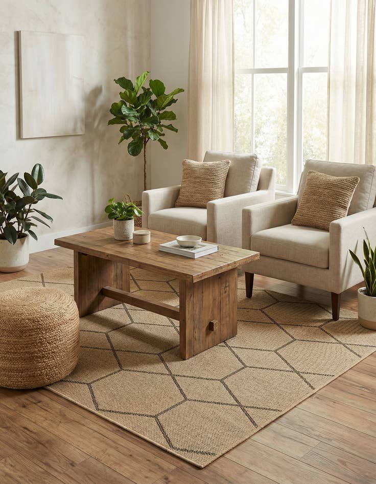 Detail image of 4' 3 x 6' Dunes Rug