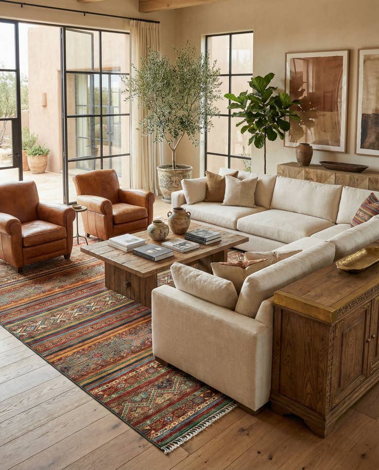 Detail image of 6' 9 x 9' 11 Ariana Rug