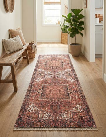 Rust Red Boutique Runner Rug