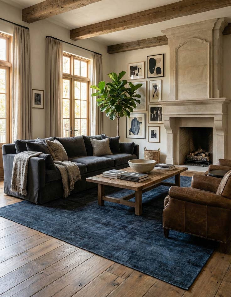 Detail image of 9' x 11' 3  Hand Knotted Ultra Vintage Persian Wool Rug