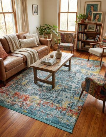 Blue Santiago Rug
