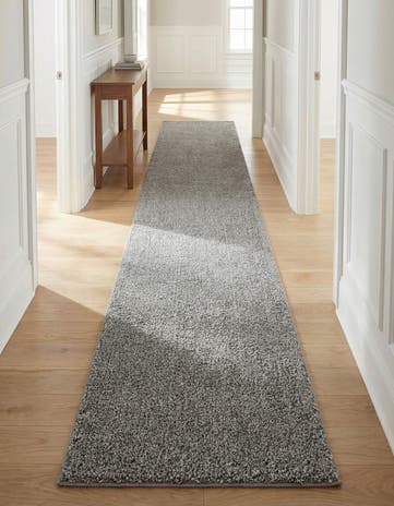 2' 2 x 13' Solid Frieze Runner Rug