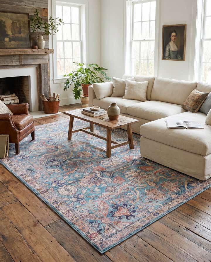 10' 6 x 13' Washable Nostalgia Rug