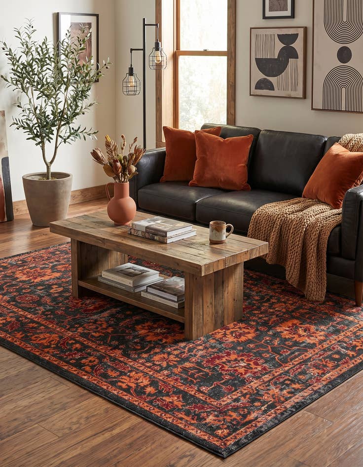 Detail image of 6' 1 x 9' Lucerne Rug