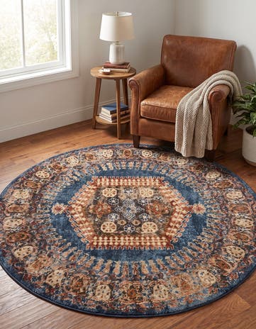 5' x 5' Arcadia Round Rug