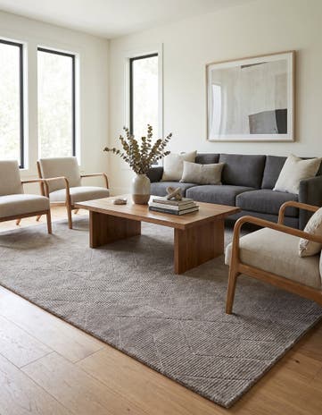 7' 1 x 10' WoolCraft Geometric Rug