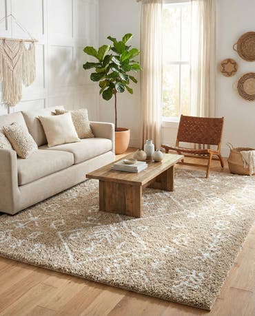  8' x 10' Moroccan Shag Rug