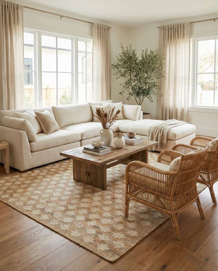 7' 10 x 10' Hand Woven Kala Handwoven Jute Rug