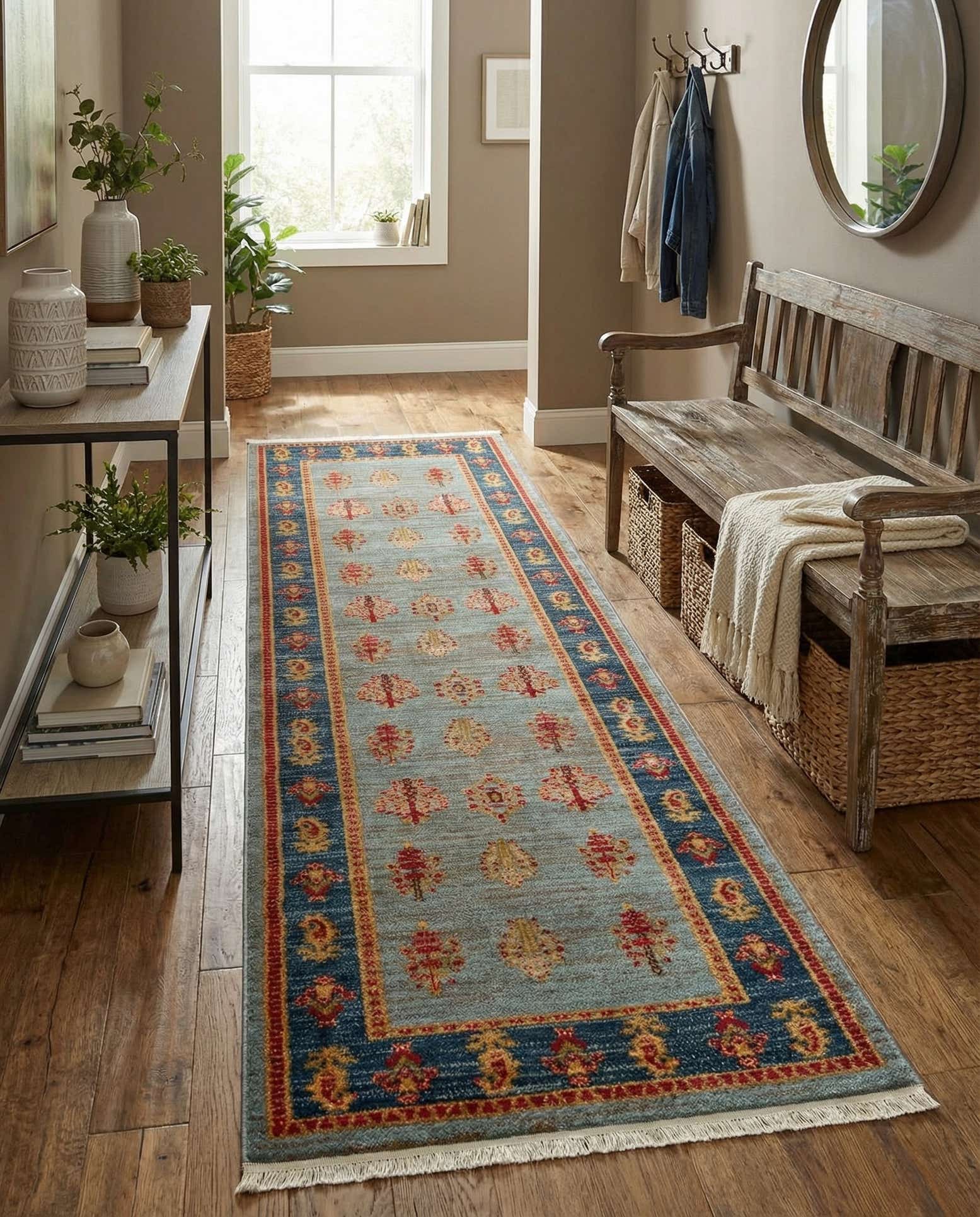 2' 7 x 10' Kashkuli Gabbeh Runner Rug