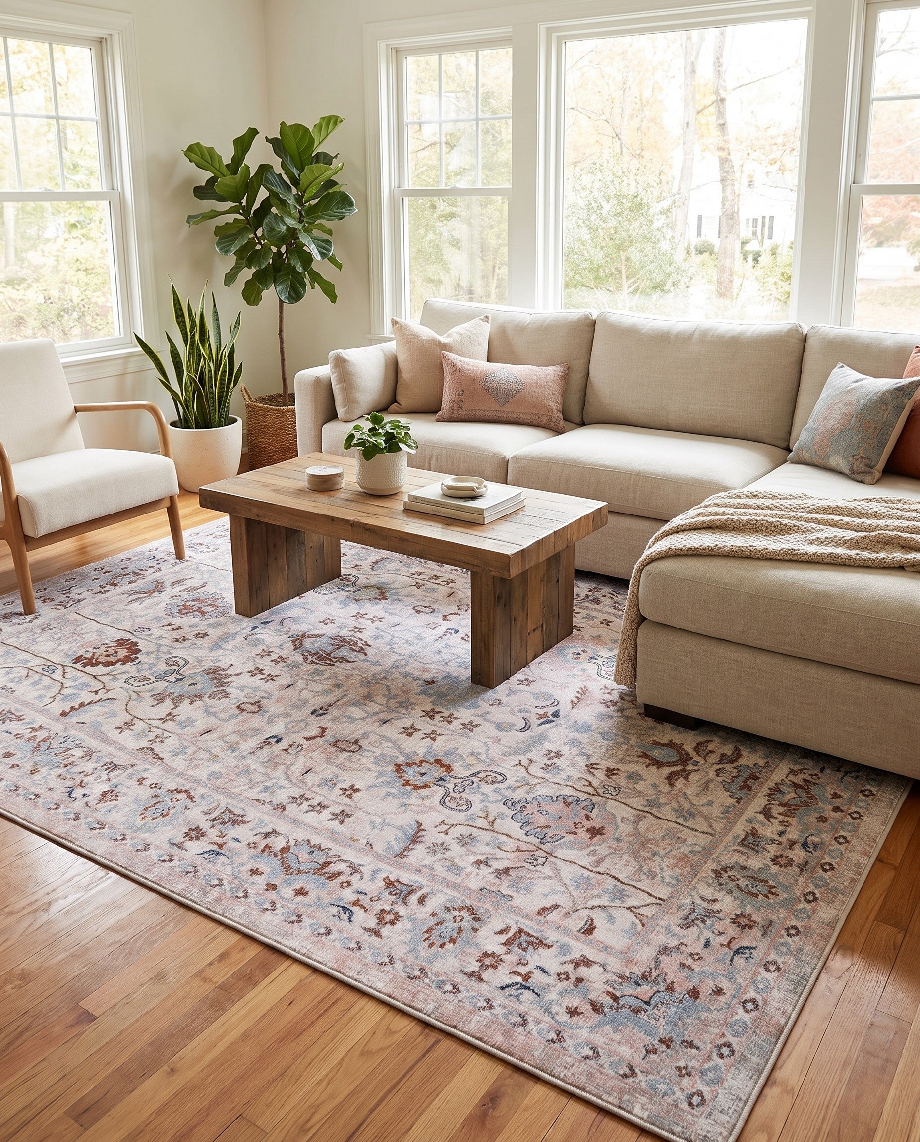 7' 10 x 11' Kamala Washable Rug