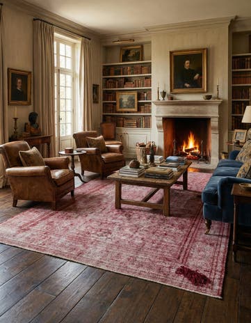 10' x 13' 6 Hand Knotted Ultra Vintage Persian Wool Rug