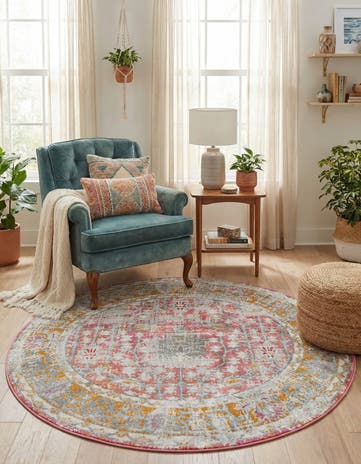 5' 5 x 5' 5 Paragon Round Rug