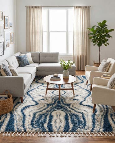  8' x 10' Athena Shag Rug