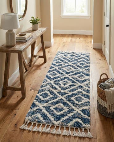  2' 2 x 6' Athena Shag Runner Rug