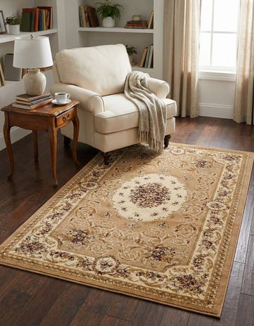 Tan Chateau Rug