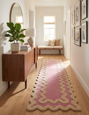 2' 7 x 10' Happy Rugs Wool Runner