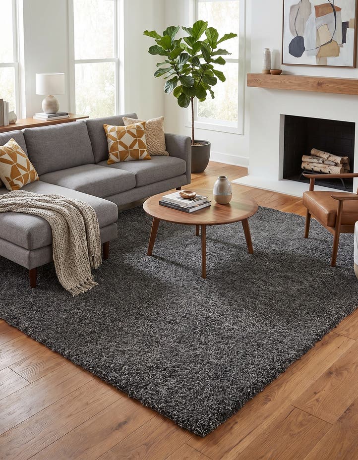 10' x 10' Zermatt Shag Square Rug