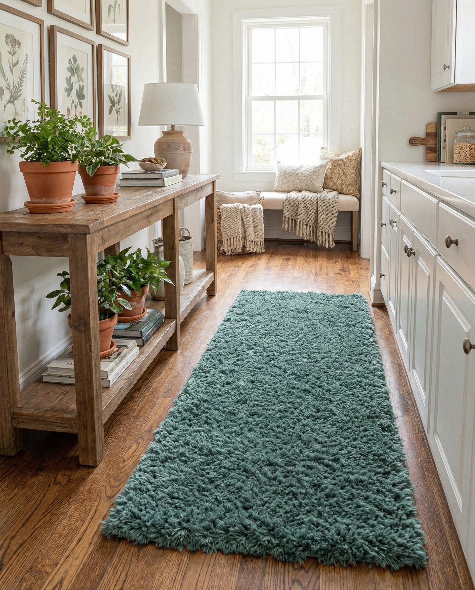 2' x 6' 5 Infinity Shag Runner Rug