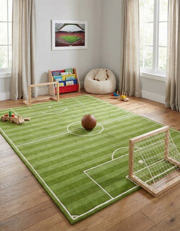 9' x 12' Playtime Kids Wool Freeform Rug