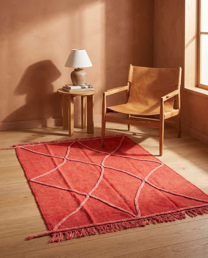 3' 6 x 4' 10 Hand Knotted Moroccan Wool Rug