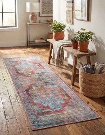 2' x 6' Washable Maahru Runner Rug