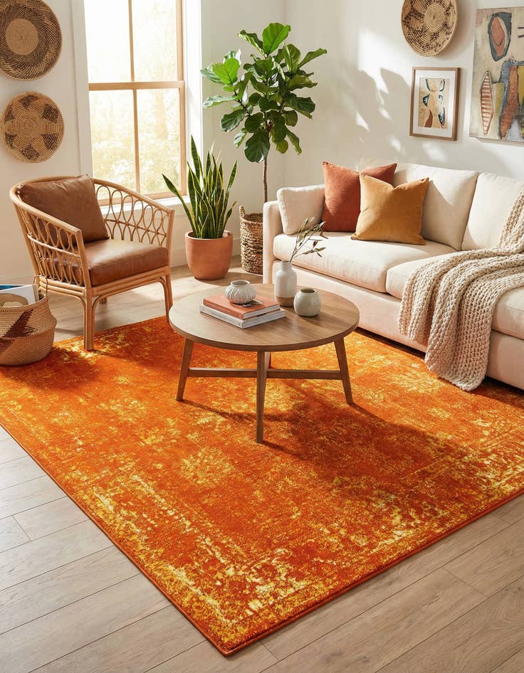 Detail image of 6' x 6' Monte Carlo Square Rug