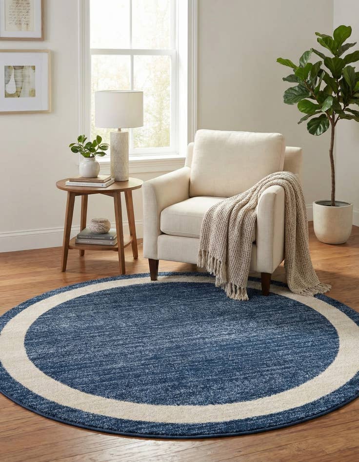 Detail image of 6' x 6' Angelica Round Rug