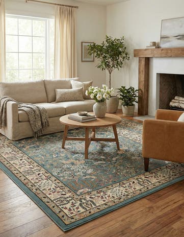 7' 10 x 10' Nain Design Rug