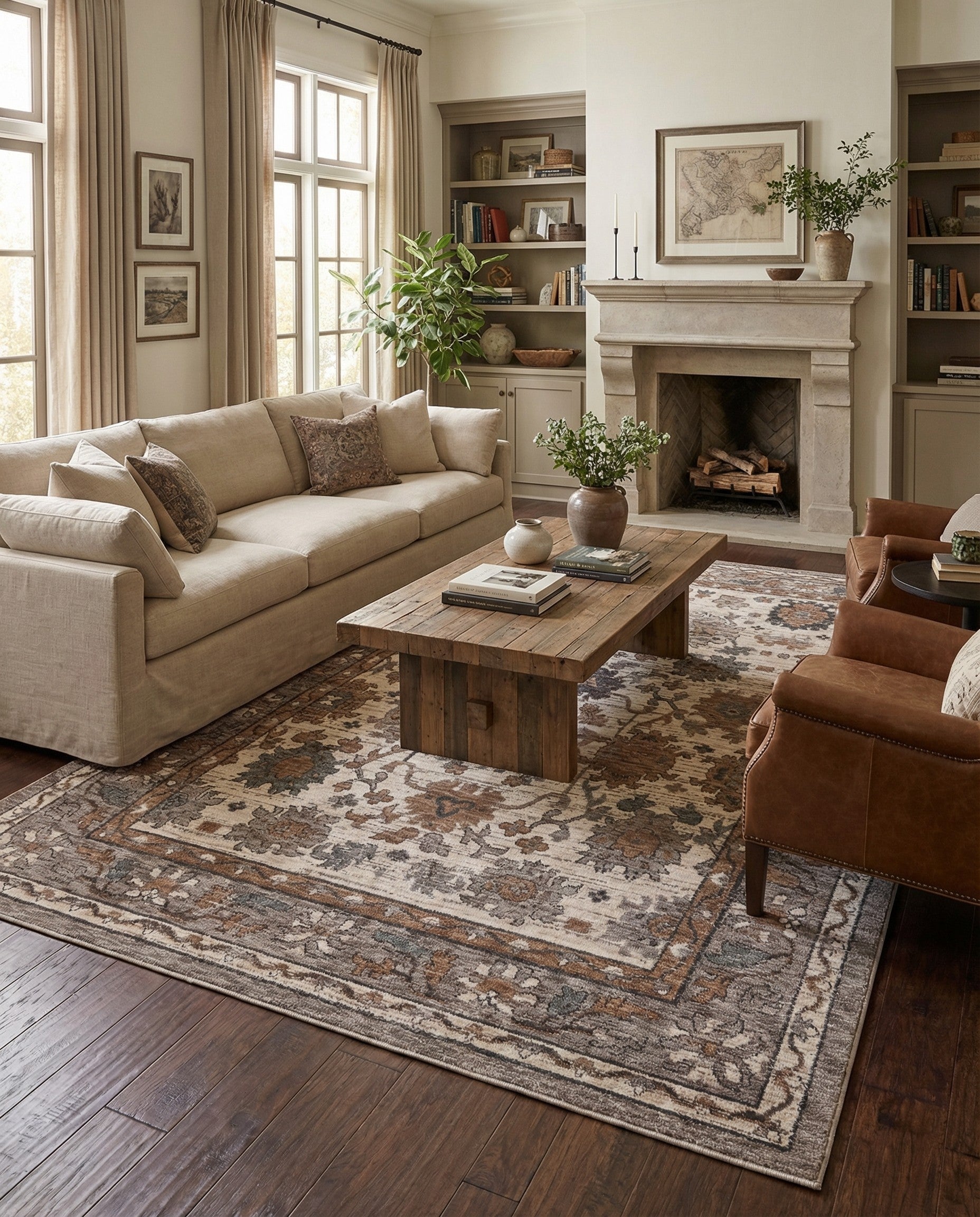 Primary image 9' x 12' 6 Grand Tradition Rug