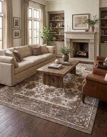 9' x 12' 6 Grand Tradition Rug