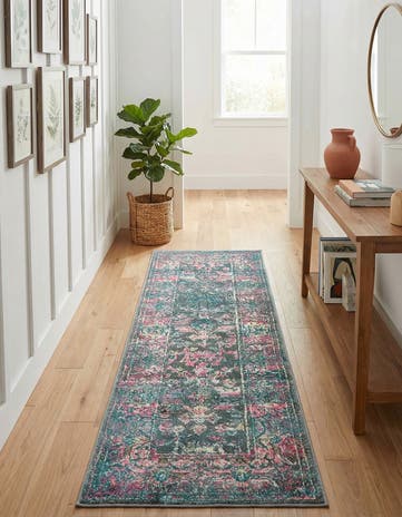 Gray Delilah Runner Rug