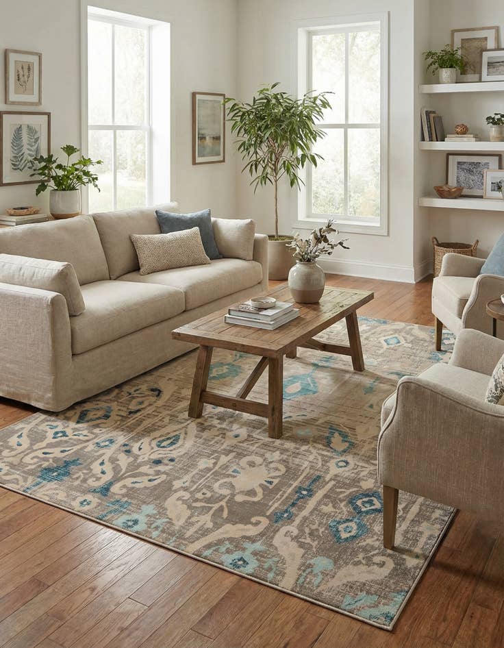 Detail image of 8' x 10' Victoria Rug