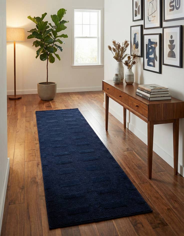 Detail image of 2' 7 x 12' Textura Designer Runner Rug