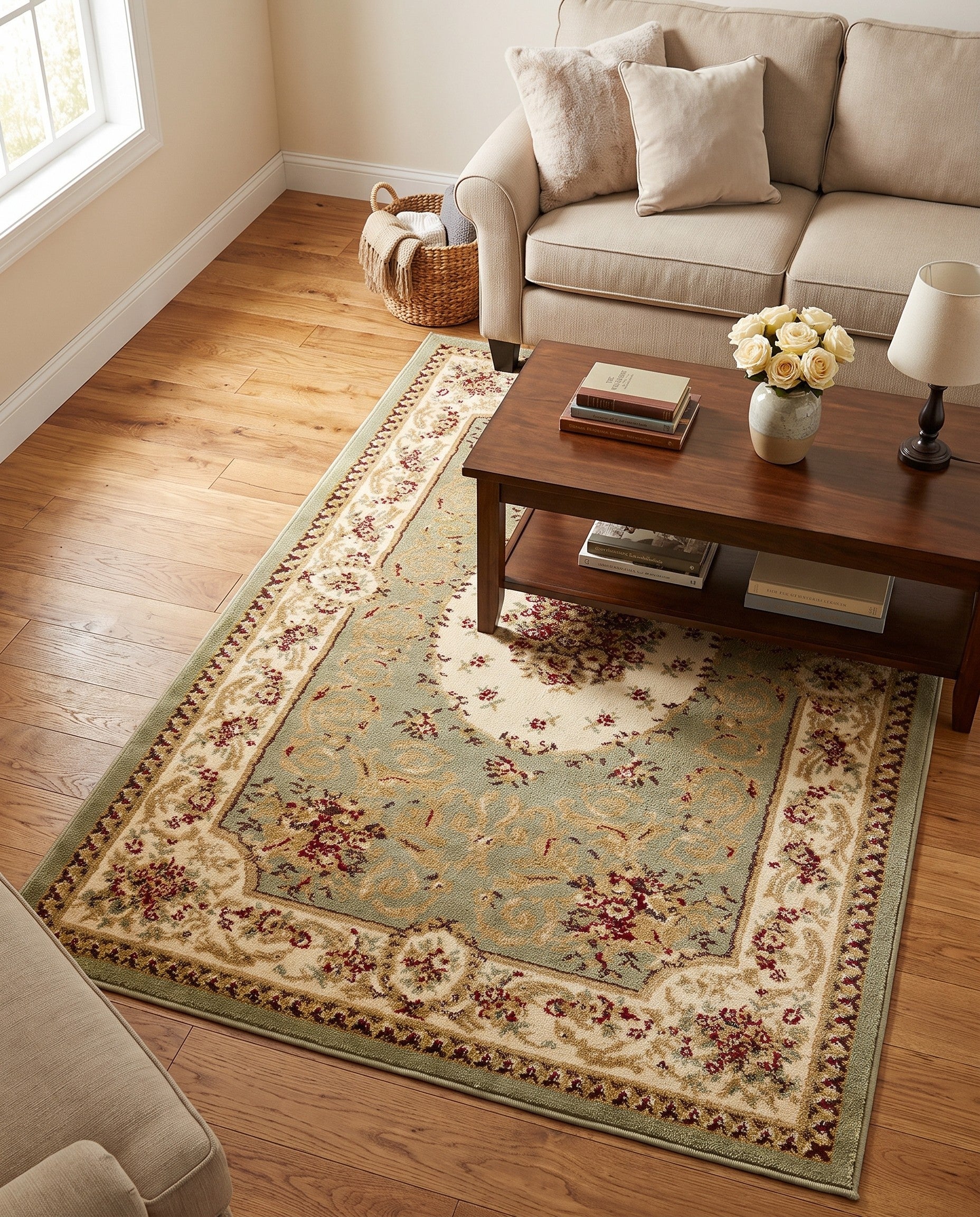 Green Chateau Rug