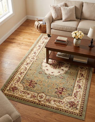 Green Chateau Rug