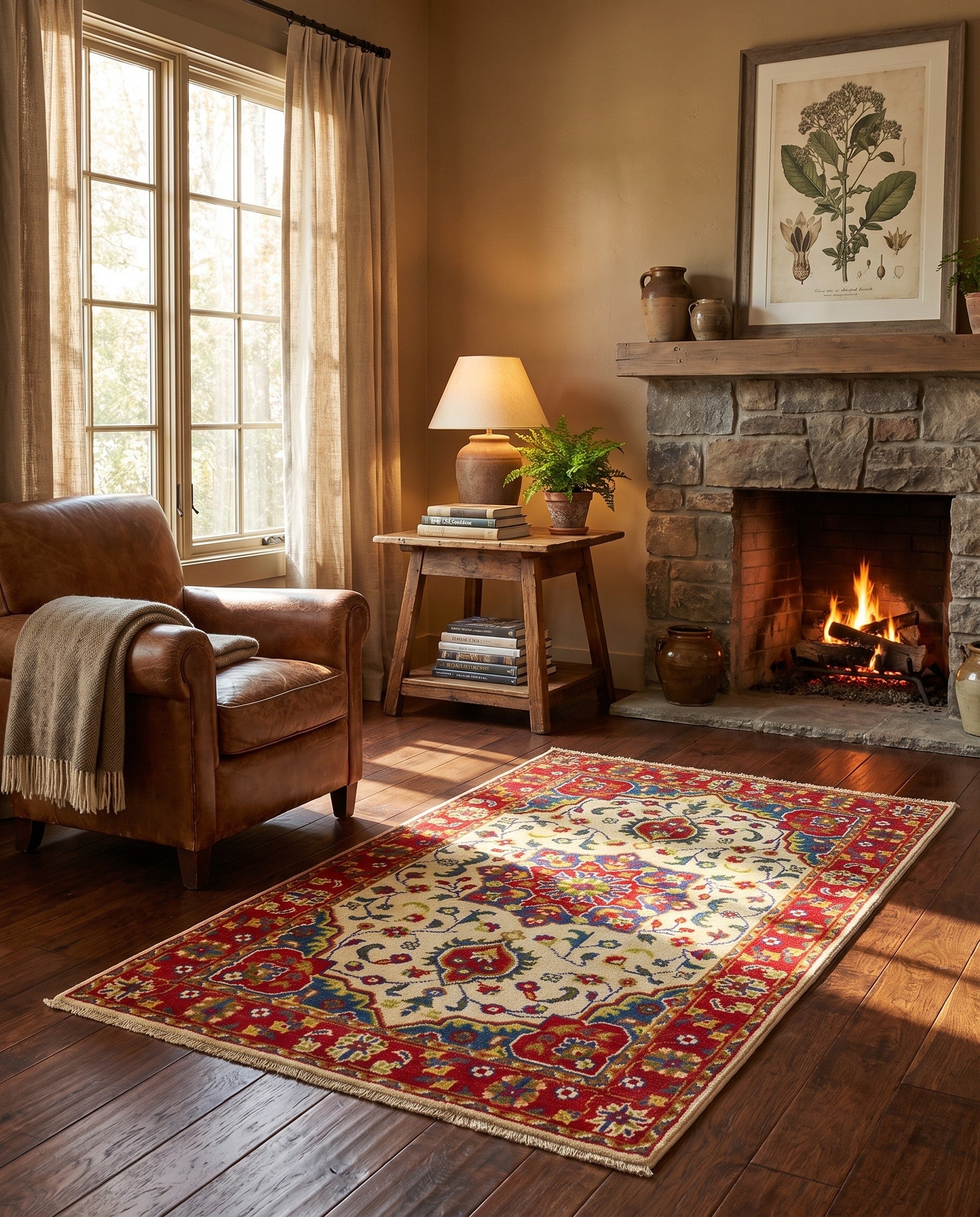 2' 8 x 4' 2 Hand Knotted Kazak Rug