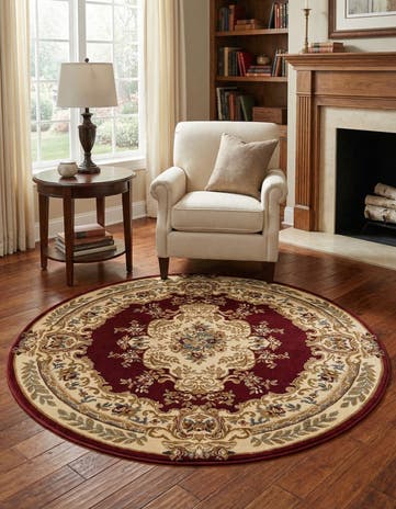 7' x 7' Chateau Round Rug