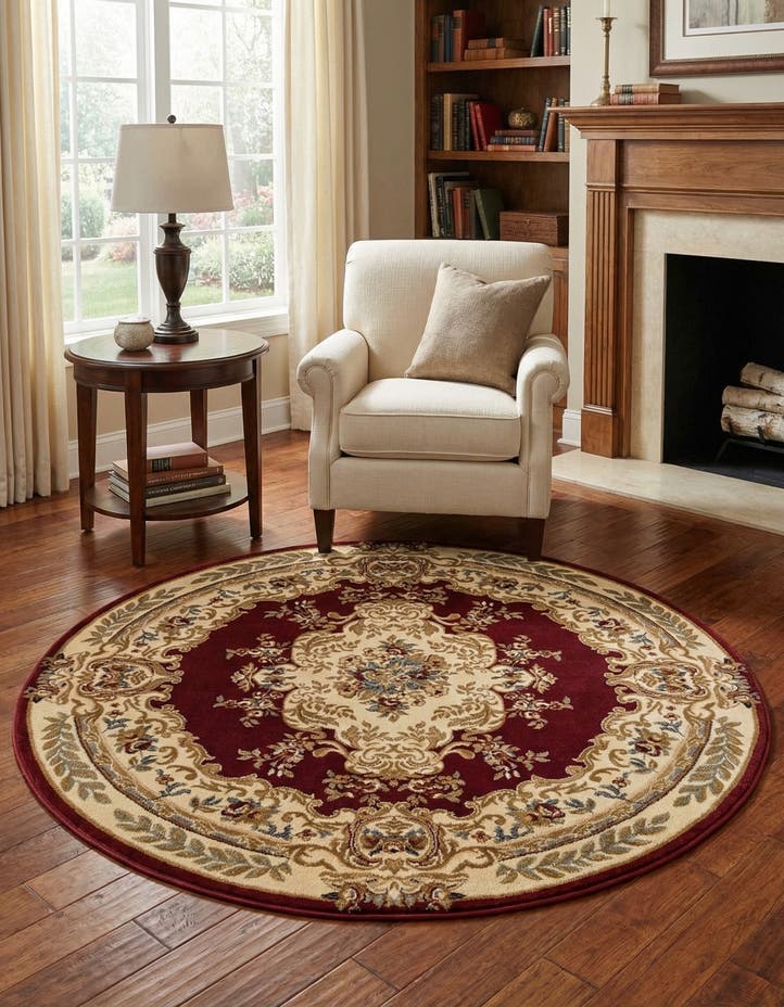 7' x 7' Chateau Round Rug
