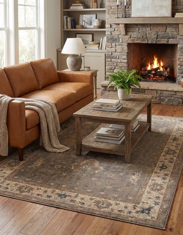 Gray Viola Rug
