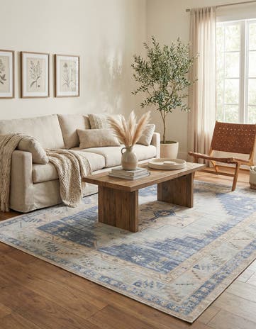 Sky blue Whitney Rug