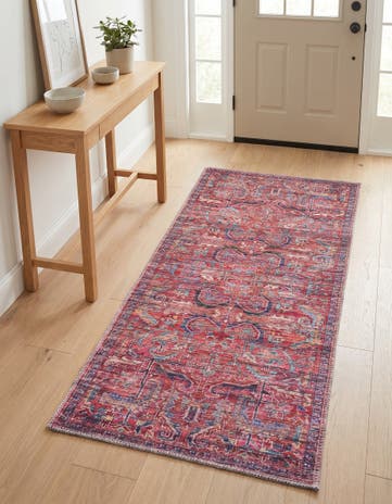 2' x 4' Washable Maahru Runner Rug