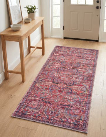 2' x 4' Washable Maahru Runner Rug