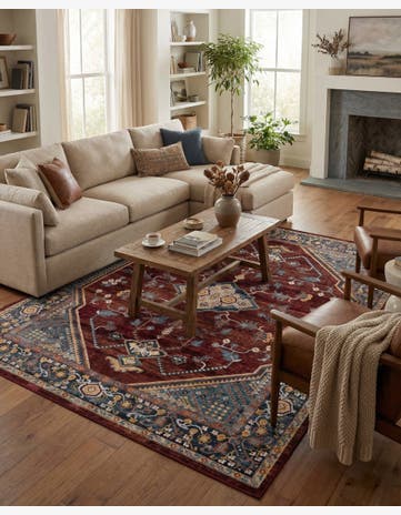 9' x 12' Kamala Washable Rug